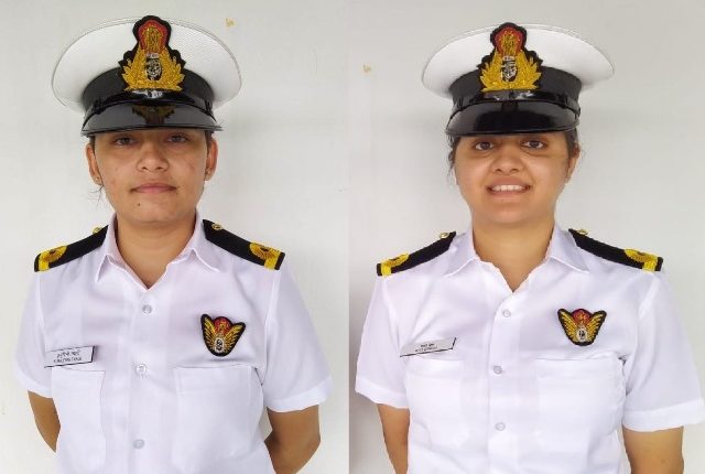 2 Indian Navy women officers to join warships’ crew