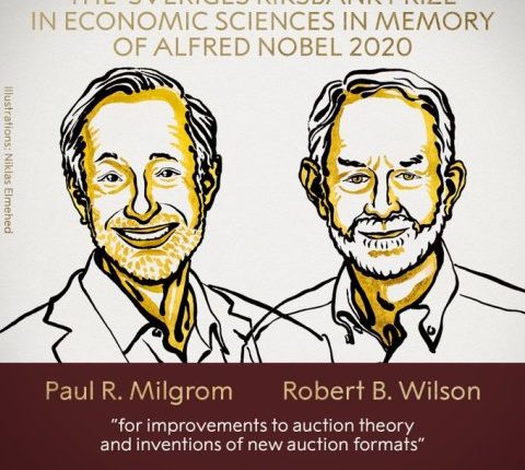 Nobel Prize in Economics goes to Paul R Milgrom and Robert B Wilson
