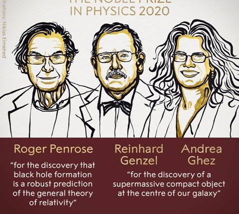 3 scientists win Nobel Prize in Physics for black hole research