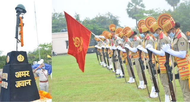 Odisha Police pays tribute to police martyrs on the occasion of 61st Police Commemoration Day