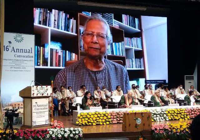 KIIT Holds Virtual Convocation, 7135 Students Awarded Degrees-Yunus