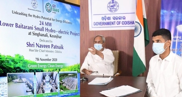 Odisha CM inaugurates 24-MW Baitarani Small Hydro Power Project in Keonjhar