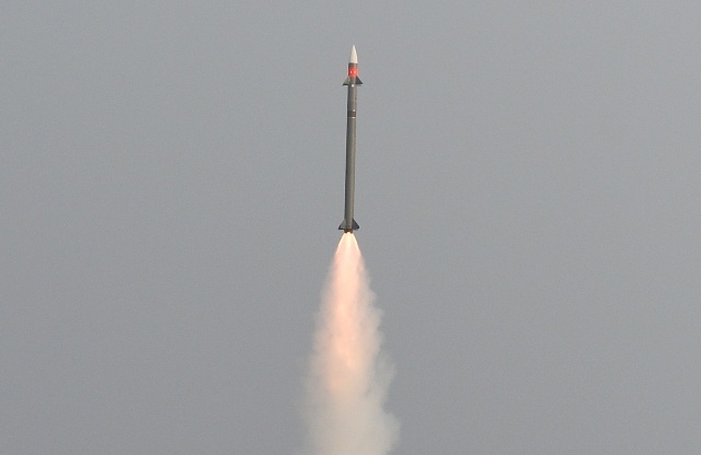 India successfully test-fired a medium range surface-to-air missile (MRSAM) from Odisha coast