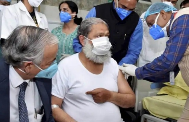 Anil Vij tests positive, days after taking trial Covid-19 vaccine