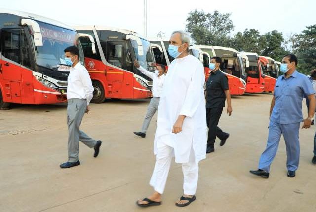 Odisha CM reviews progress work of Baramunda Inter-State Bus Terminal