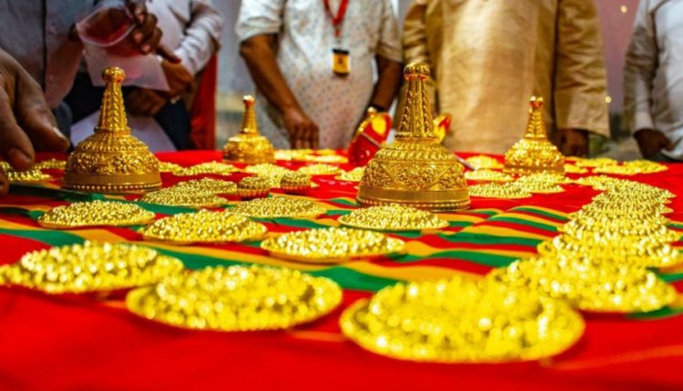 Puri Srimandir Gold Silver Ornaments