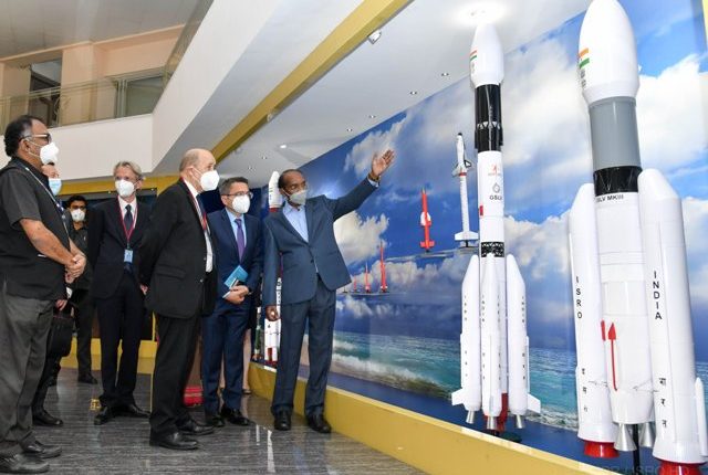 ISRO and French space agency sign agreement for cooperation on India's human space mission 'Gaganyaan'.