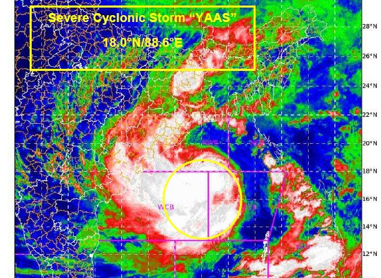 Cyclone Yaas may make landfall near Dhamra
