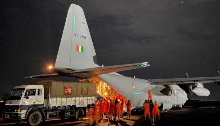 Cyclone Yaas: IAF airlifts NDRF personnel, equipment from Jamnagar to Bhubaneswar and Kolkata.