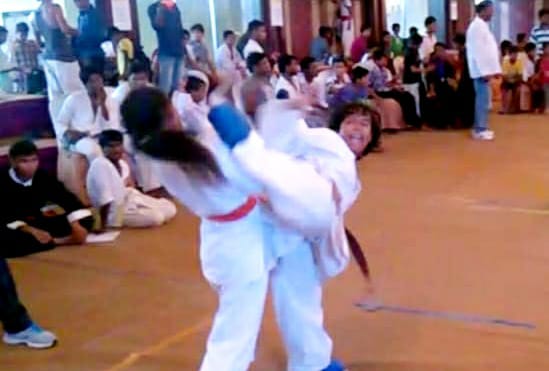 Srestha Roy Karate Taekwondo