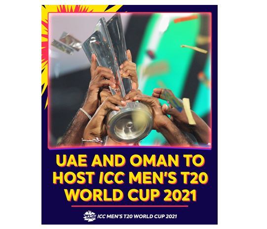 ICC T20 World Cup moves to UAE & Oman