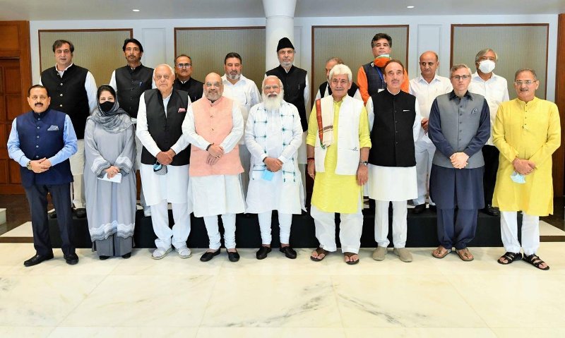 Prime Minister Narendra Modi's all-party meeting with Jammu And Kashmir leaders concludes