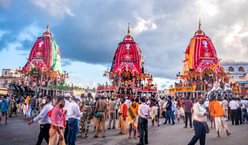 Ratha Jatra 2021-Chariots of holy Trinity reach Gundicha Temple