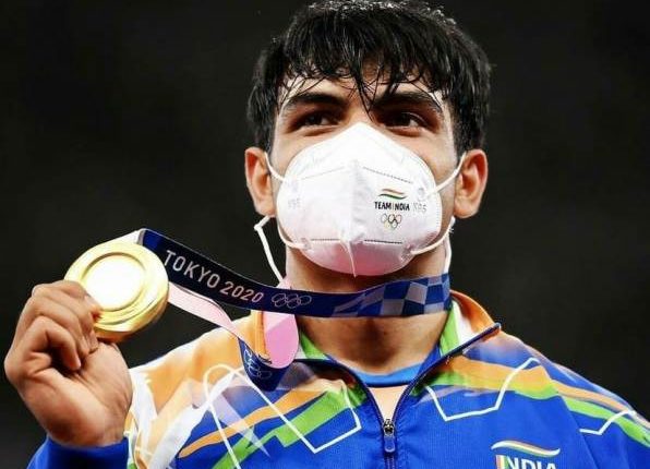 Neeraj Chopra wins Gold medal in Javelin with 87.58 m throw, first athletics Gold for India in Olympics