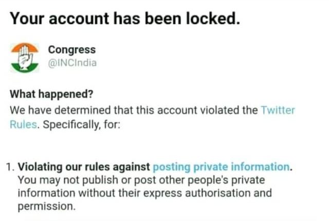 Twitter launches crackdown on Congress Handles