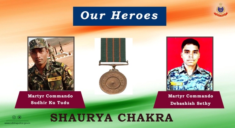2 Odia Martyr Commandos awarded Shaurya Chakra