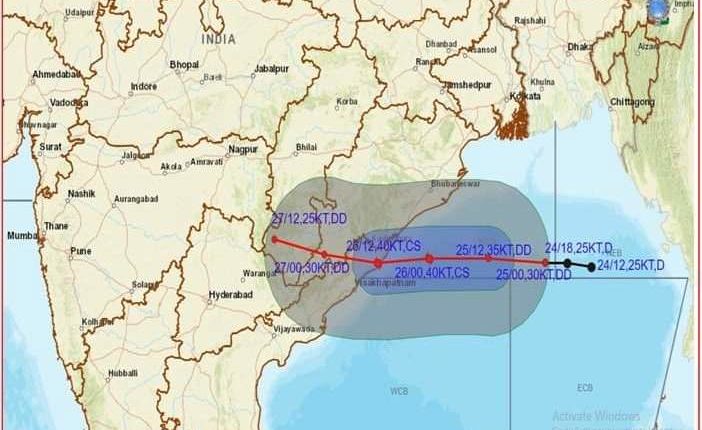IMD issues Cyclone alert for Odisha Coast