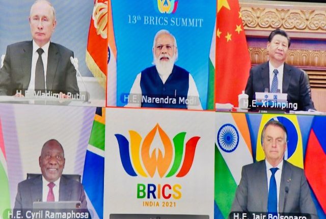 Prime Minister Narendra Modi chairs the 13th BRICS Summit