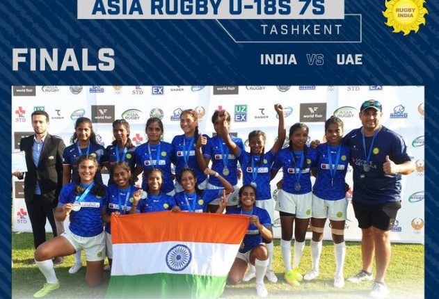 Rugby India U18 Girls bag silver in the Asian Rugby7s Championship at Tashkent