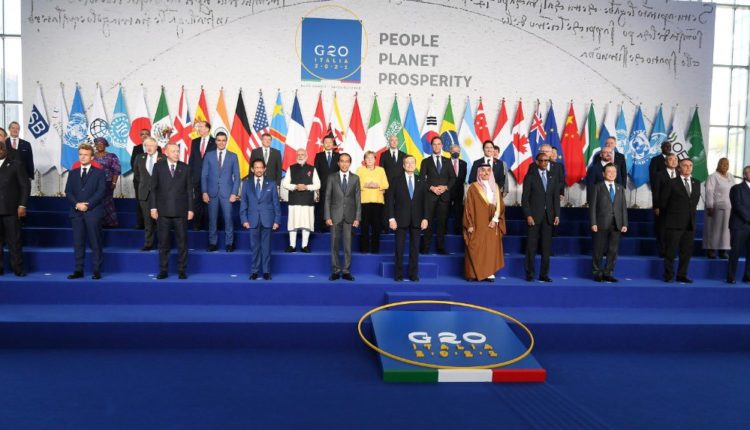 PM Modi attend G20 Summit in Rome with other world leaders
