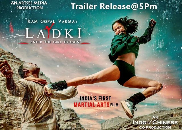 Official Trailer of Ram Gopal Varma's 'Ladki-Enter The Girl Dragon' released
