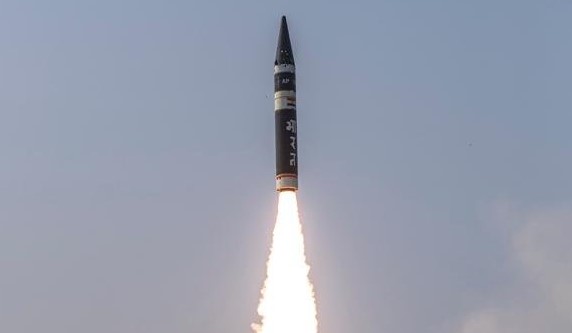 India successfully testfired the nuclear-capable strategic Agni Prime missile off the coast of Odisha from Balasore