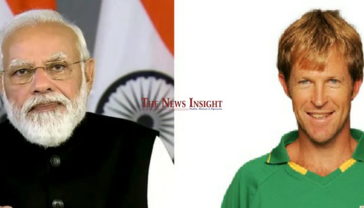 Jonty Rhodes overwhelmed by PM Modi's gesture