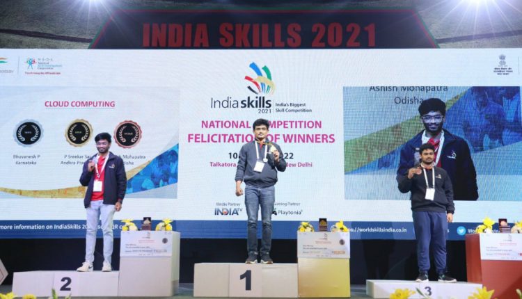Odisha topped India Skills 2021 National Competition with 51 medals