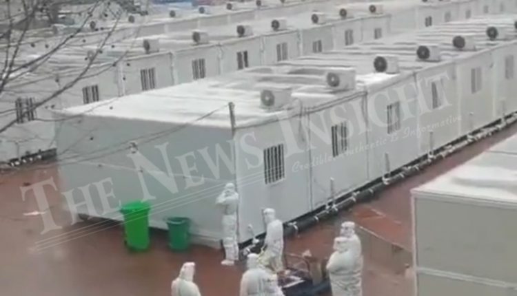Chinese Quarantine Camps Metal Boxes