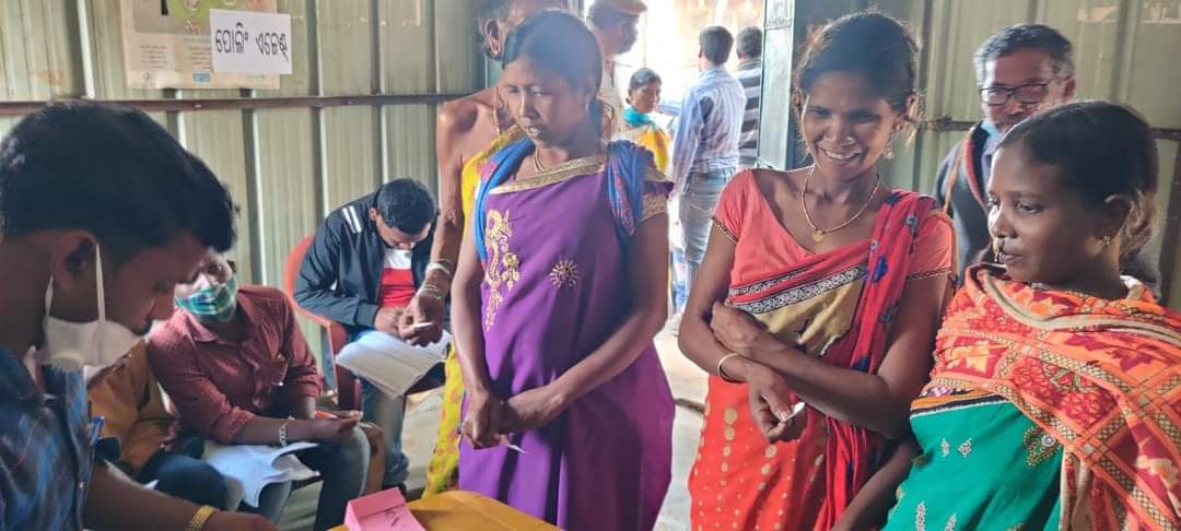 Voter turnout in Kotia panchayat of Koraput district recorded 65%