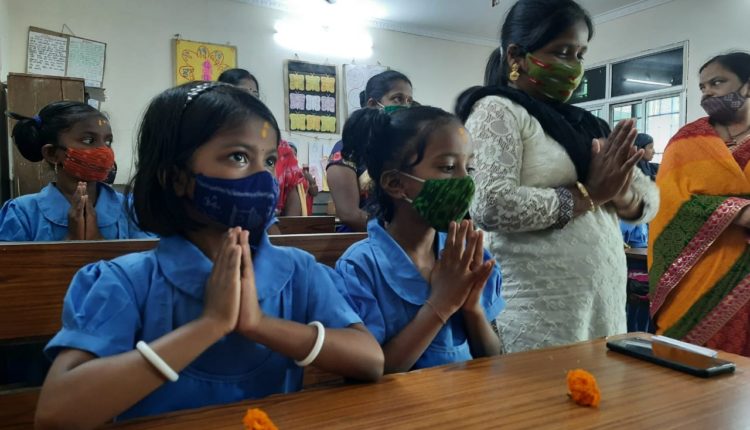In PICs: Schools for Class 1-7 reopen in Odisha