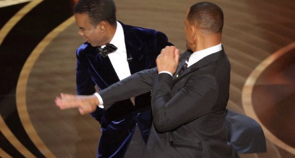 Will Smith hits Chris Rock at Oscars