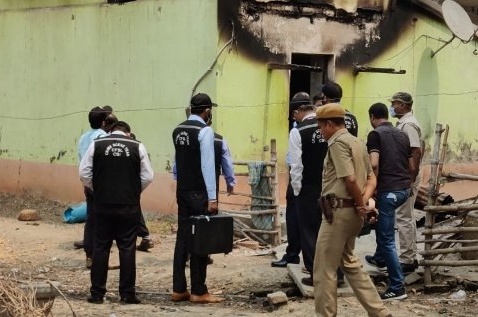 CBI's forensic team reaches Rampurhat