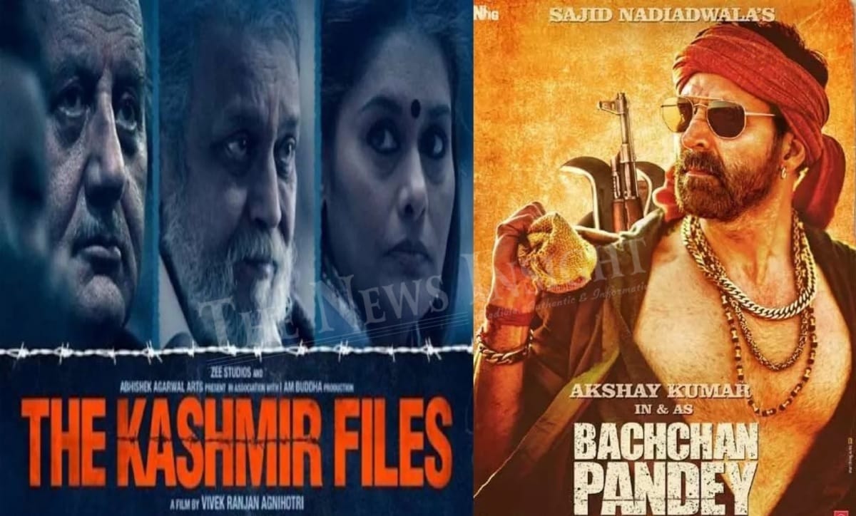 'Kashmir Files' "kills" 'Bachchhan Pandey' at Box Office