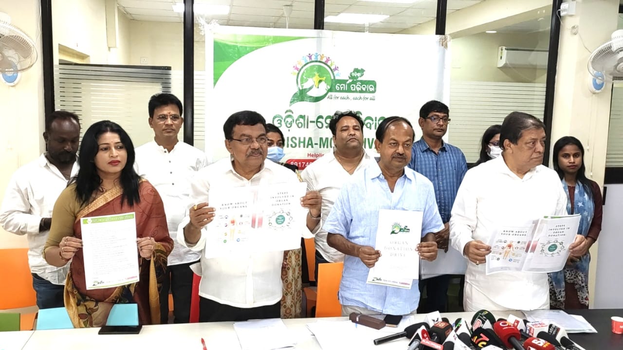 Odisha-Mo Parivar to register around 530 Organ Donors on Biju Jayanti