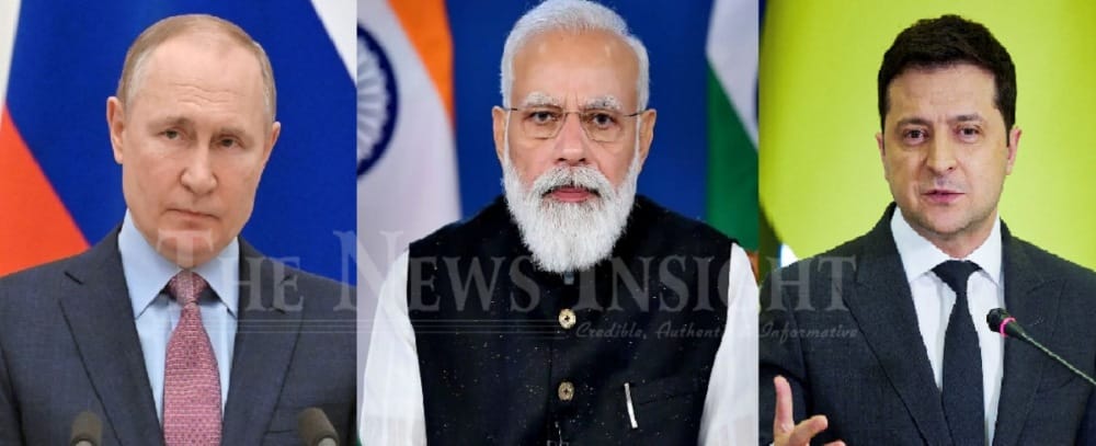 PM Modi speaks to Zelenskyy & Putin; Details Here