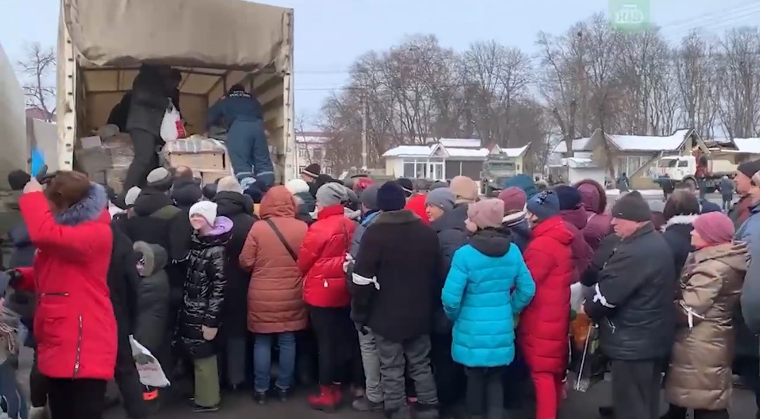 Russia Humanitarian Aid Kharkiv