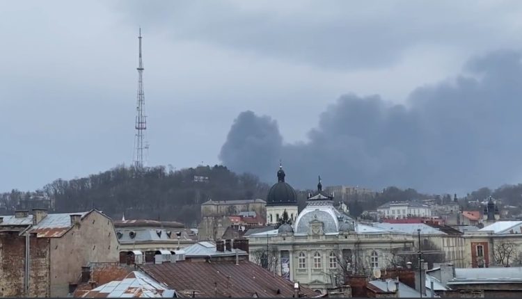 Russia Ukraine War Lviv