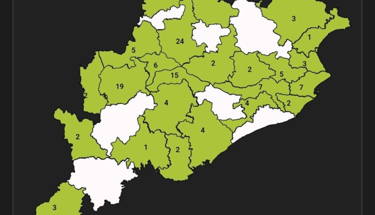 Covid Free Districts Odisha