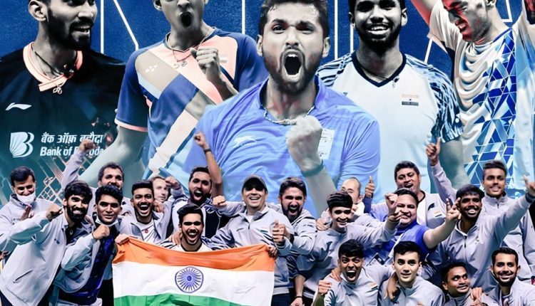 India win Thomas Cup Badminton