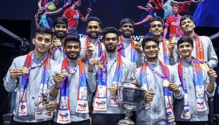 Thomas Cup Badminton India Wins