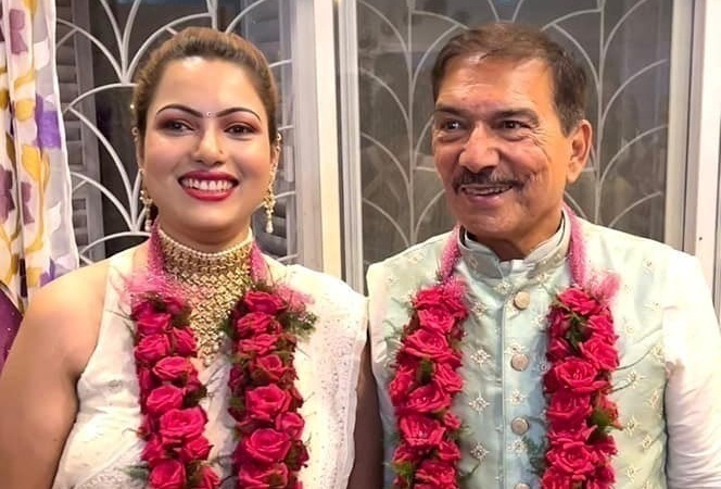 Arun Lal weds Bulbul Saha