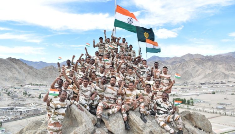 ITBP troops wave the 'Tiranga' at 12,000 feet in view of the 'Azadi ka Amrit Mahotsav' celebrations; urges people to hoist Tricolour between August 13 to August 15 to mark the 75th year of Independence.
