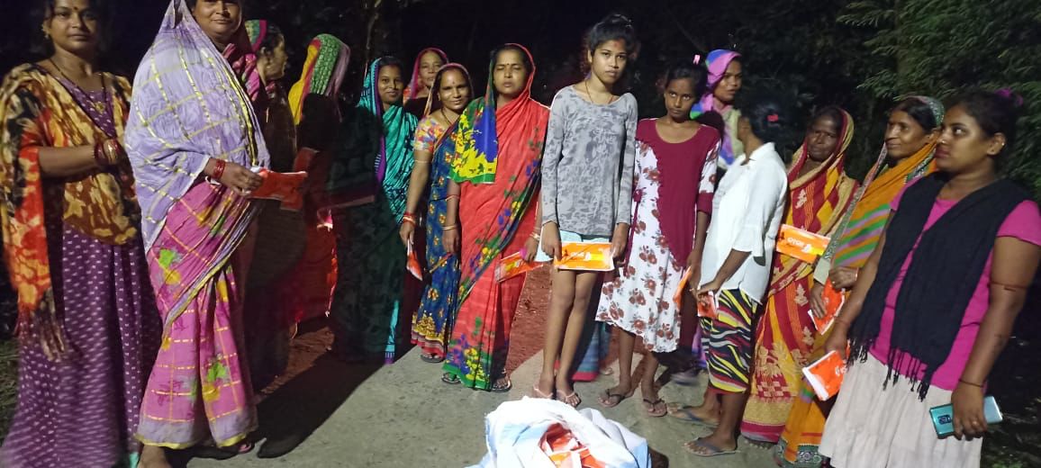 Sanitary Napkins SHG Women Odisha Mission Shakti