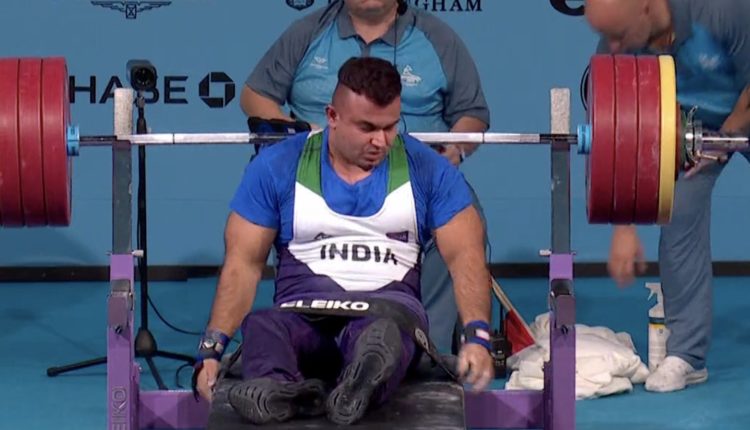 CWG 2022: Sudhir wins historic Gold in para powerlifting men's heavyweight event