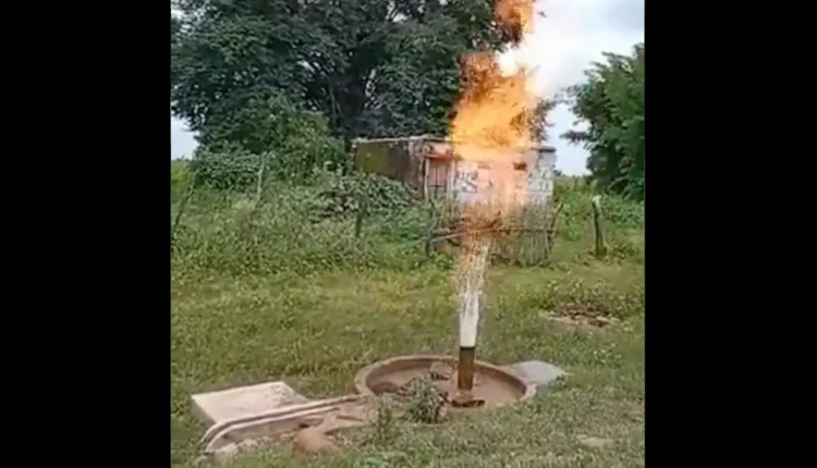Hand Pump Fire Madhya Pradesh