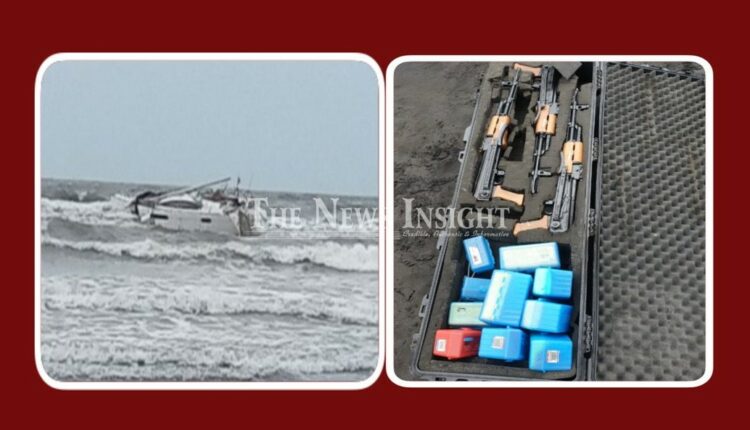 Suspected Boat recovery in Raigad