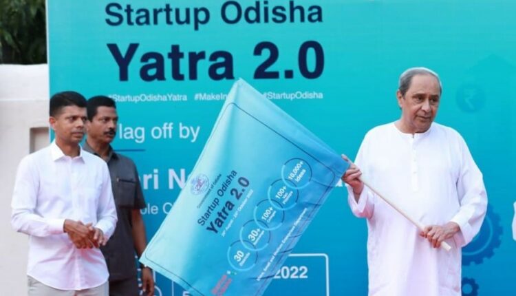 Odisha CM Naveen Patnaik flags off Startup Odisha Yatra 2.0 to scout Entrepreneurs.