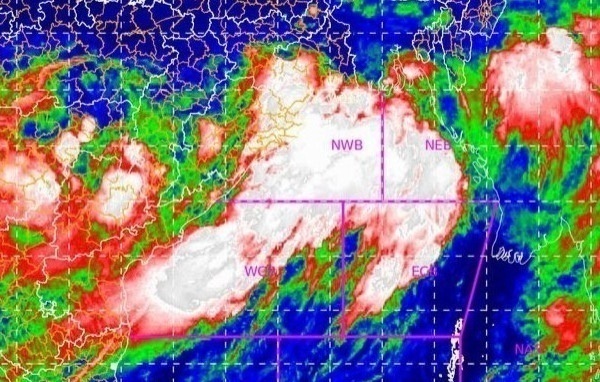Odisha Rains Low Pressure Depression