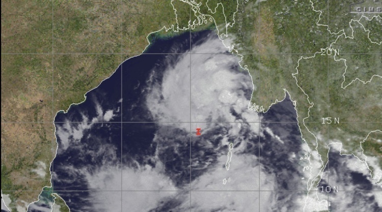 Cyclone Sitrang Odisha Rainfall